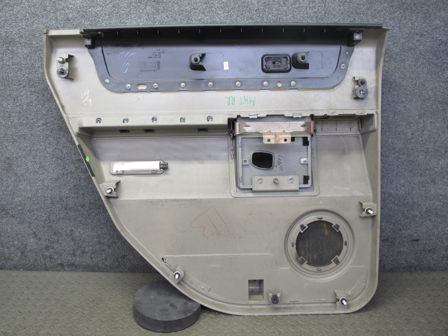 2003-2004 Hummer H2 Rear Right Pass Side Door Interior Trim Cover Panel