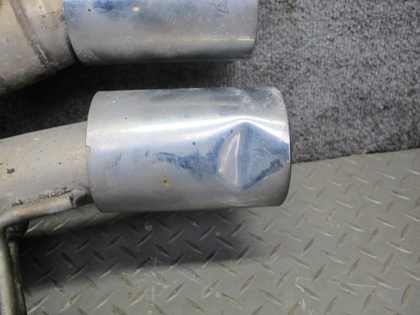 2012-2018 BMW F12 F13 M6 S63T Rear Left & Right Exhaust Muffler W/ Tips Set