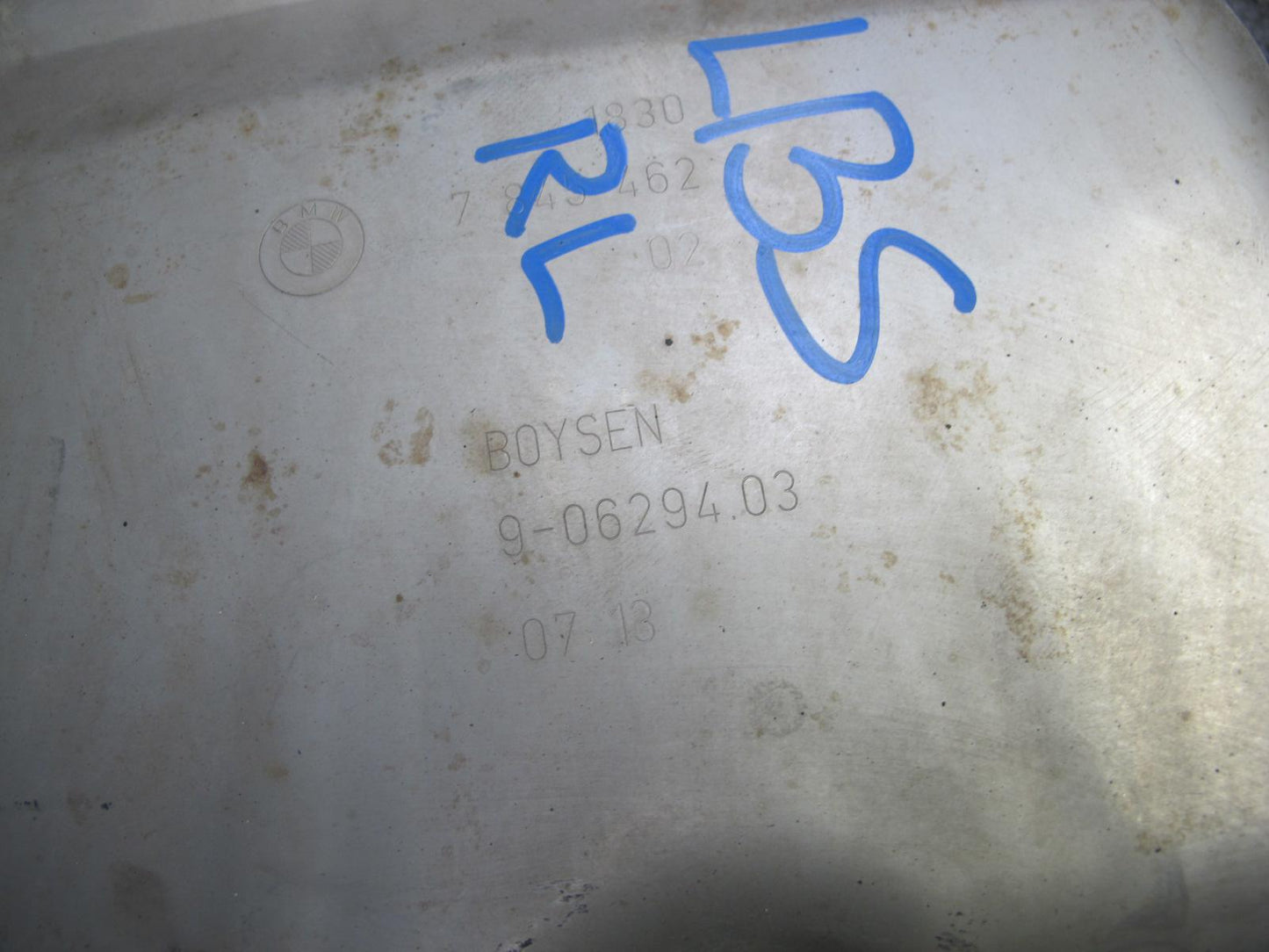 2012-2018 BMW F12 F13 M6 S63T Rear Left & Right Exhaust Muffler W/ Tips Set