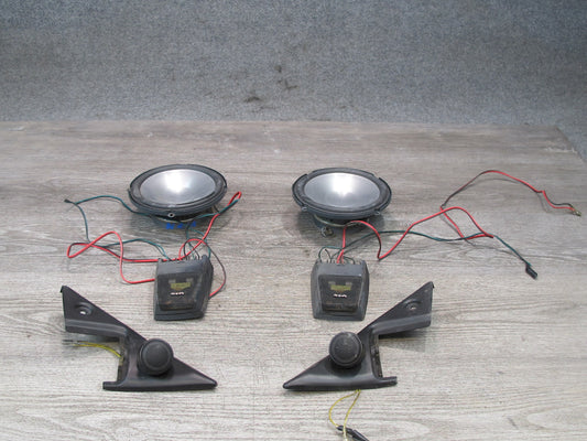 90-96 Nissan Z32 300ZX Coupe Front Door Mirror Trim Infinitiy 6030cs Speaker Set