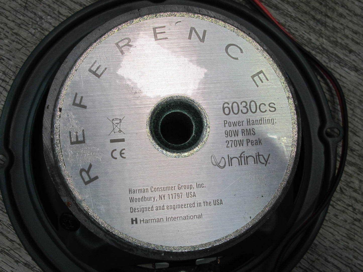 90-96 Nissan Z32 300ZX Coupe Front Door Mirror Trim Infinitiy 6030cs Speaker Set