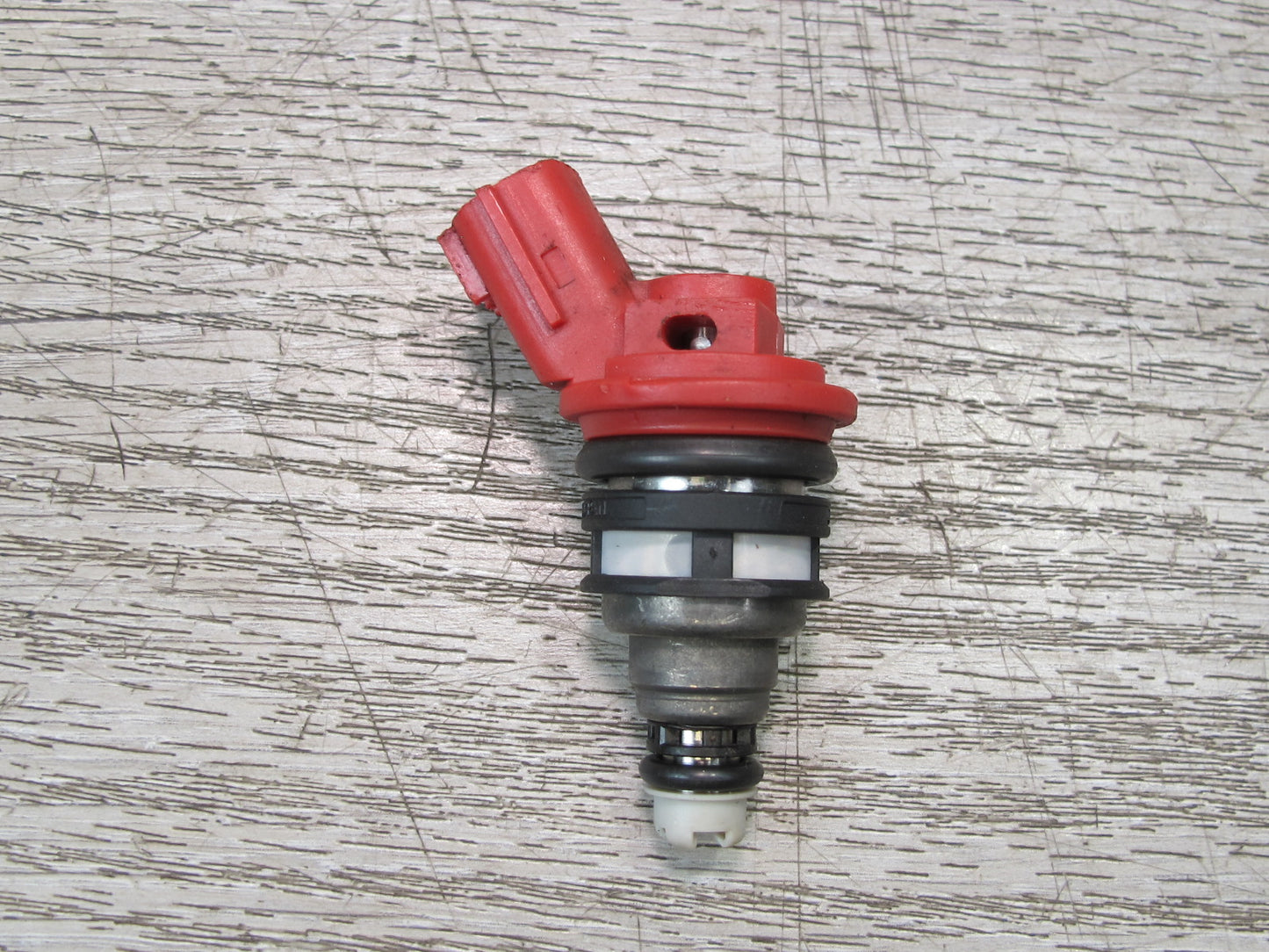 90-96 Nissan Z32 300ZX Turbo Set of 4 RED & Blue Fuel Injector