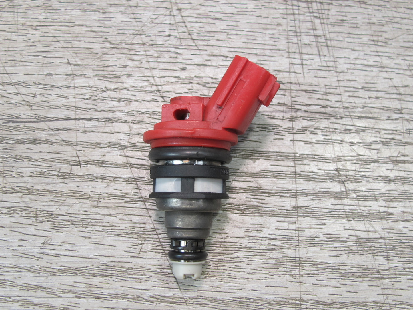 90-96 Nissan Z32 300ZX Turbo Set of 4 RED & Blue Fuel Injector