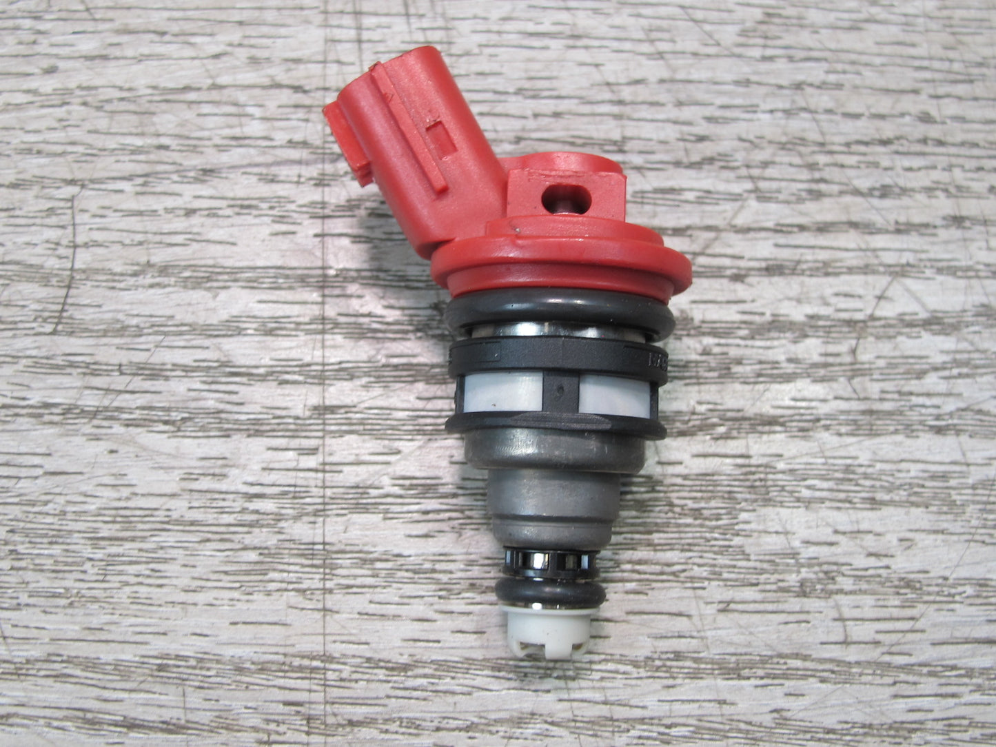 90-96 Nissan Z32 300ZX Turbo Set of 4 RED & Blue Fuel Injector