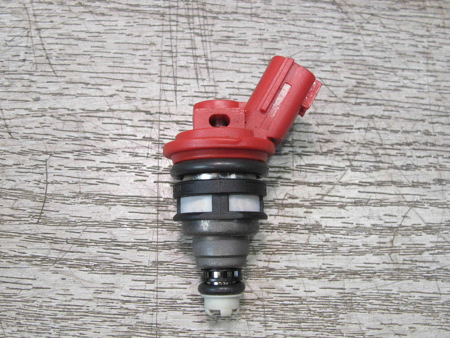 90-96 Nissan Z32 300ZX Turbo Set of 4 RED & Blue Fuel Injector