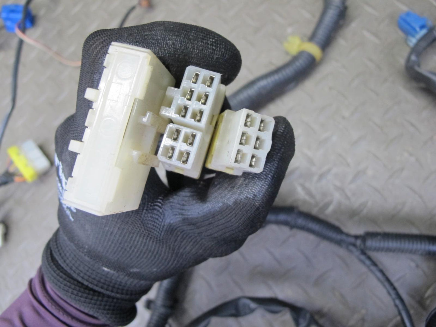 1991 Nissan Z32 300ZX 2+0 Coupe Turbo A/T Under Dash Wire Wiring Harness OEM