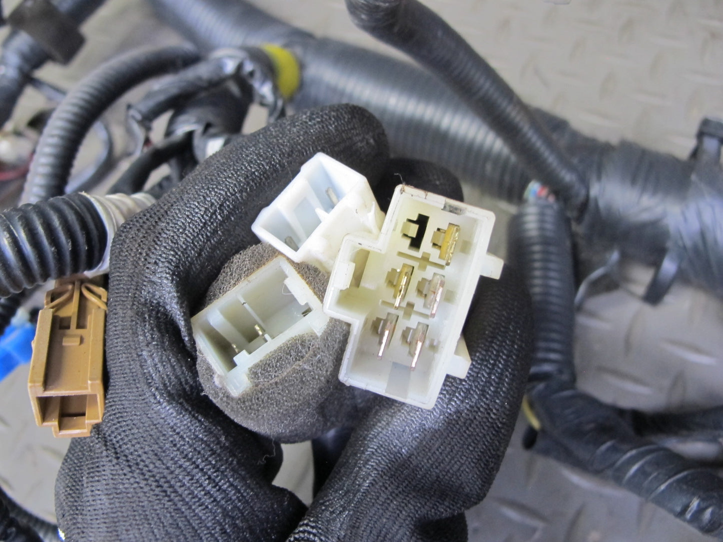 1991 Nissan Z32 300ZX 2+0 Coupe Turbo A/T Under Dash Wire Wiring Harness OEM