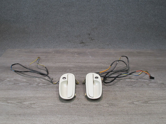 90-91 Nissan Z32 300ZX Set of 2 Left & Right Door Exterior Handle OEM