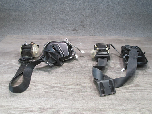 90-96 NISSAN 300ZX Z32 2-SEAT FRONT LEFT & RIGHT SIDE SEATBELT RETRACTOR SET OEM