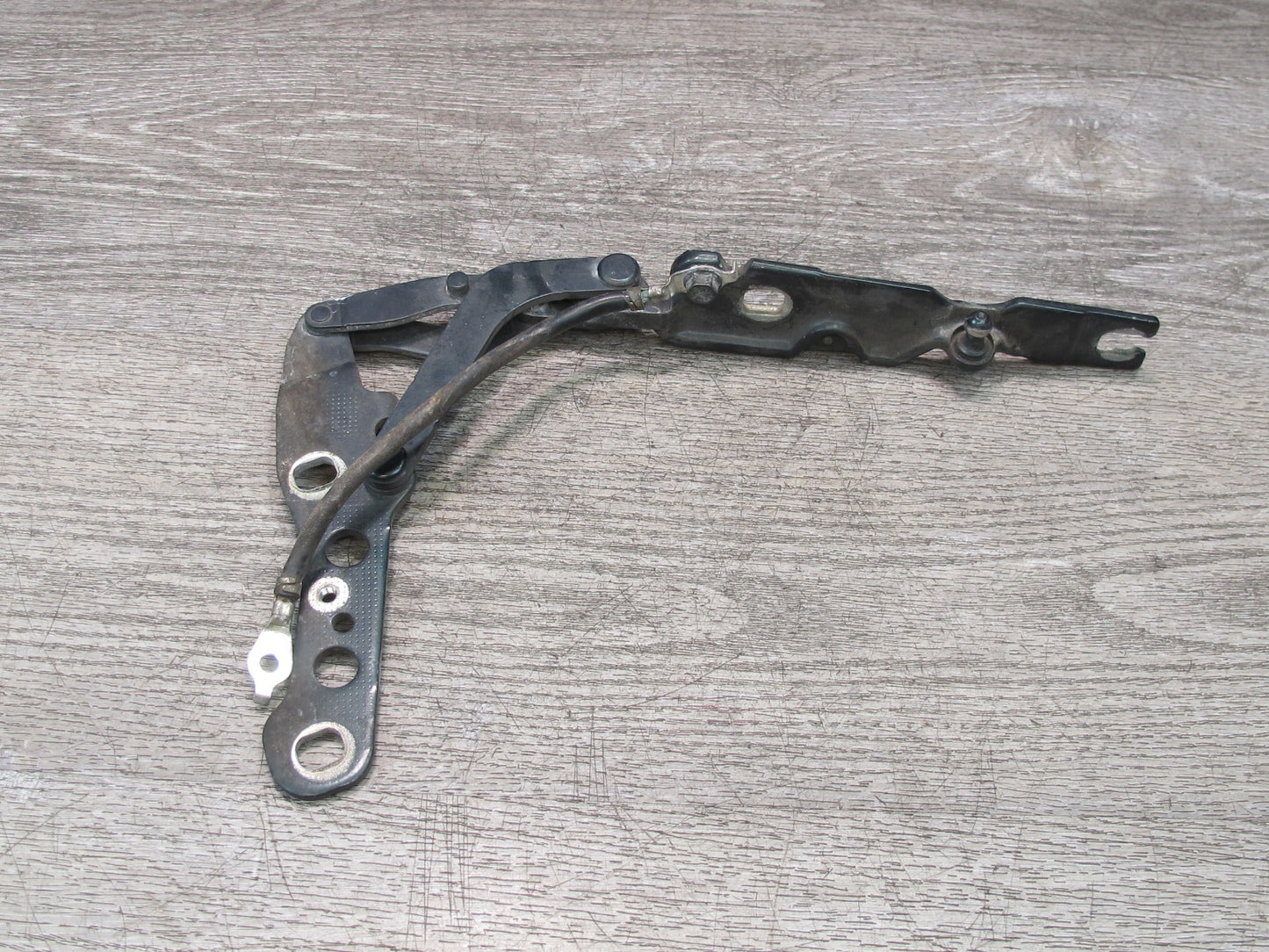 01-06 BMW E46 330ci Set of 2 Front Left & Right Hood Hinge Green OEM