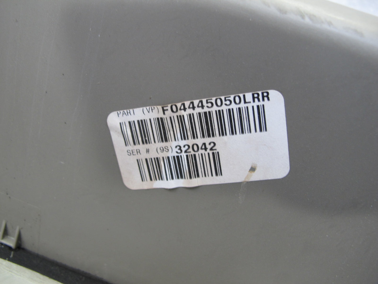 2003-2004 Hummer H2 Rear Right Pass Side Trunk Quarter Trim Cover Panel