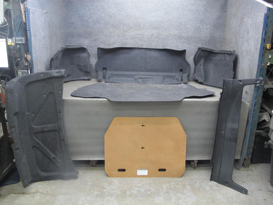 96-98 Toyota MARK2 JZX100 Tourer Set of 7 Rear Trunk Carpet Liner Trim Cover OEM