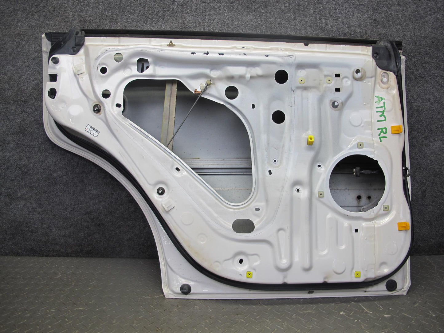 96-00 Toyota MARK2 JZX100 Tourer Rear Left Door Shell Panel White Pearl 37k OEM