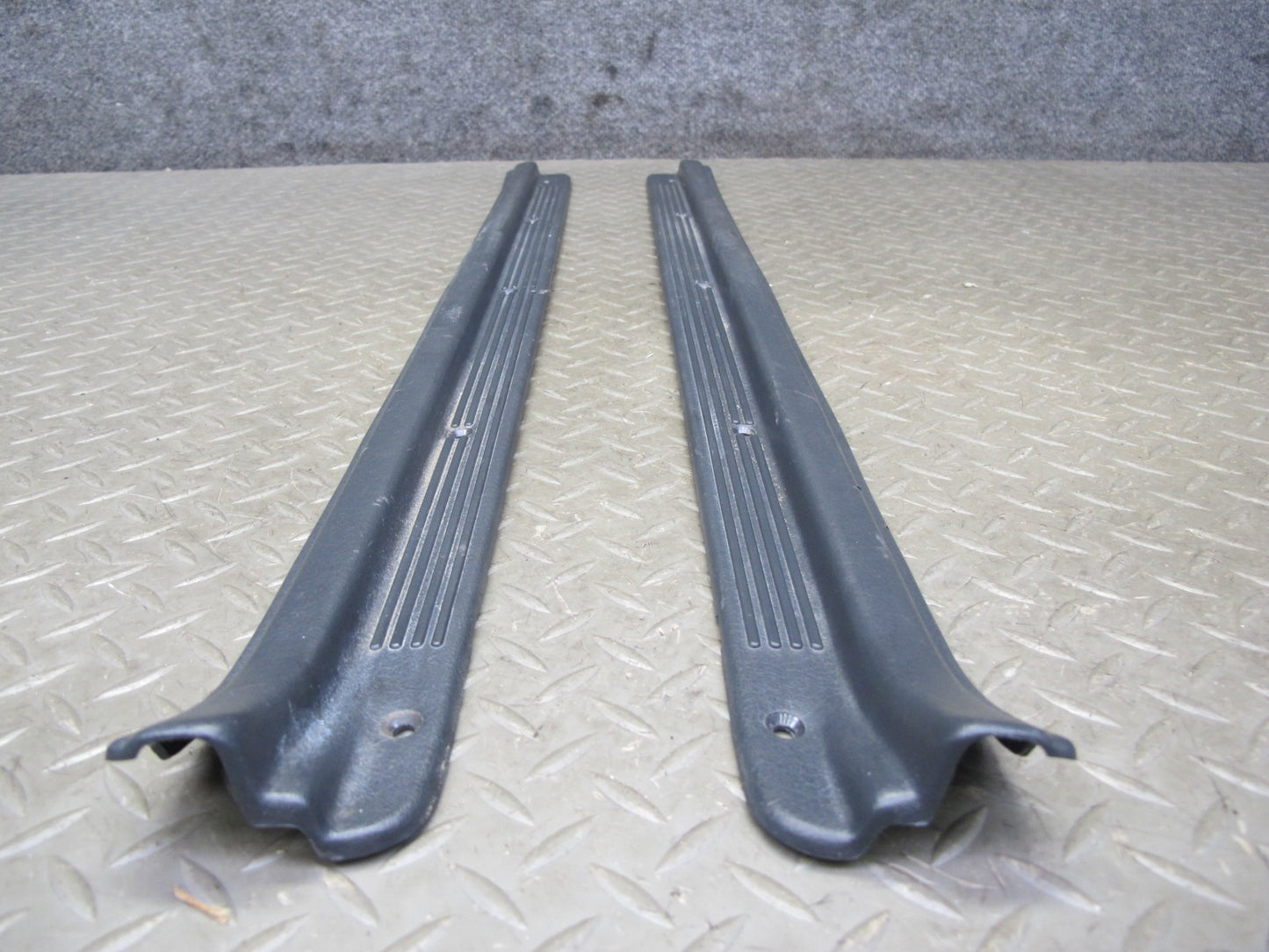 90-96 Nissan Z32 300ZX 2+0 Set of 2 Door Scuff Plate Sill Trim Cover OEM