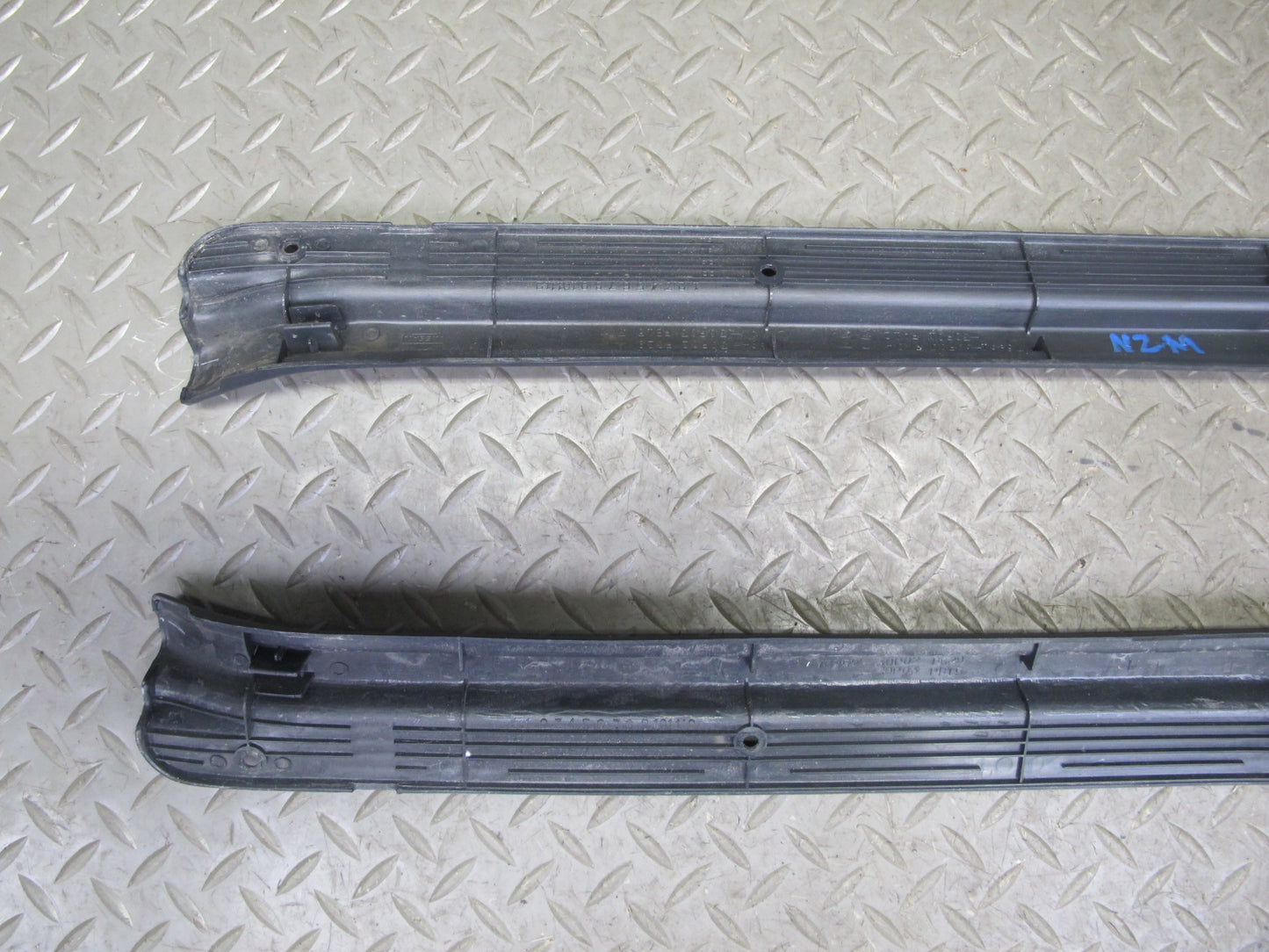 90-96 Nissan Z32 300ZX 2+0 Set of 2 Door Scuff Plate Sill Trim Cover OEM
