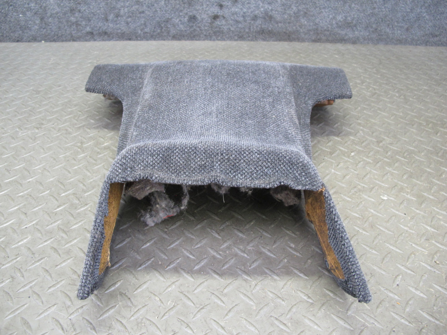 90-91 Nissan Z32 300ZX 2+0 Rear Center Console Trim Cover Gray OEM