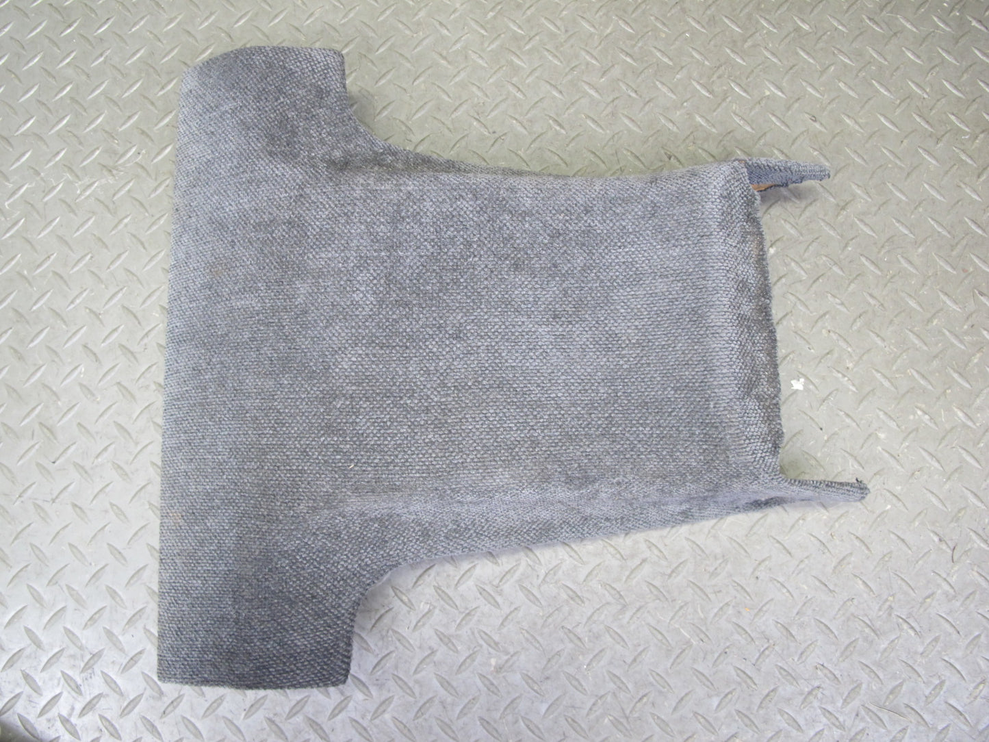 90-91 Nissan Z32 300ZX 2+0 Rear Center Console Trim Cover Gray OEM