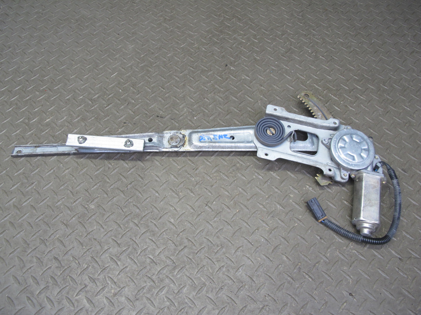 90-96 Nissan Z32 300ZX Coupe Right Passenger Door Window Regulator w Motor OEM