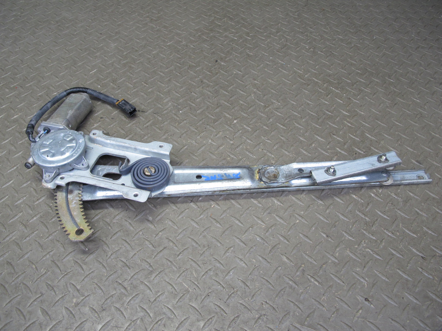 90-96 Nissan Z32 300ZX Coupe Right Passenger Door Window Regulator w Motor OEM