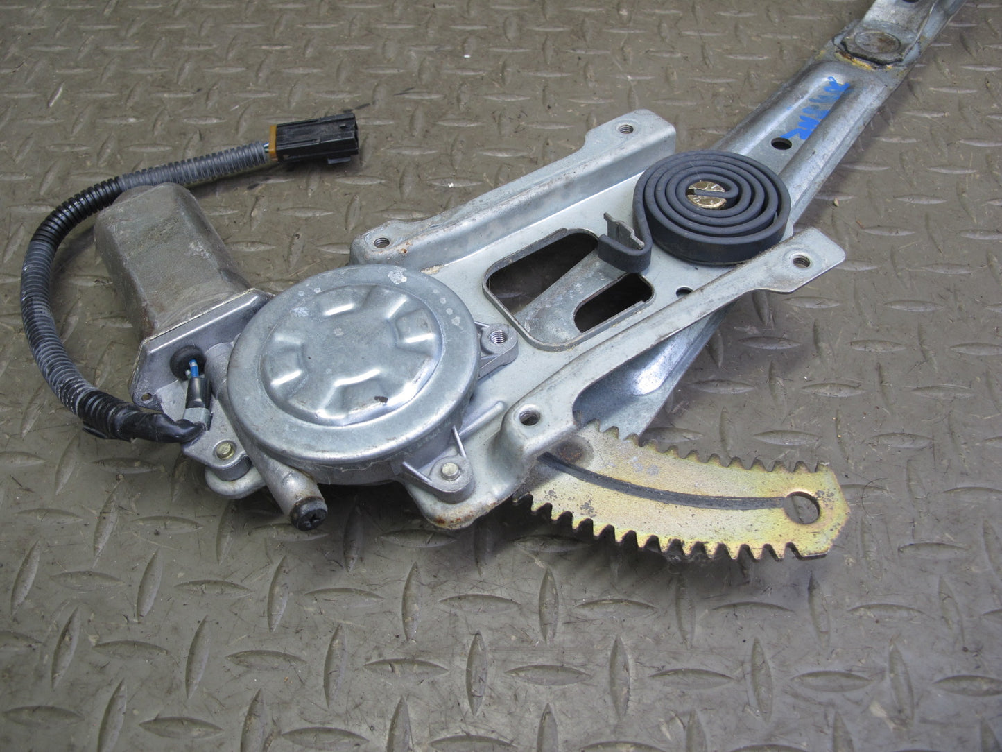 90-96 Nissan Z32 300ZX Coupe Right Passenger Door Window Regulator w Motor OEM