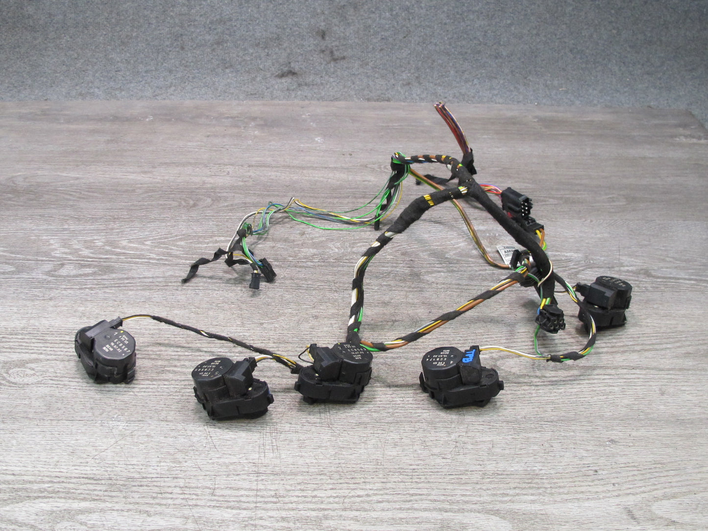 01-06 BMW E46 330ci A/C Heater Flap Door Actuator Motor Wiring Set OEM