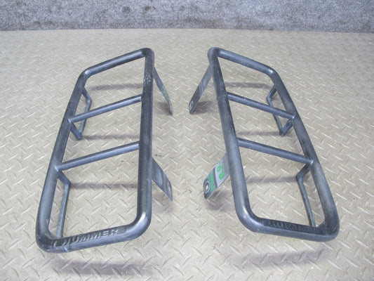 2003-2004 Hummer H2 Rear Left & Right Tail Light Guard Shield Molding Trim Set