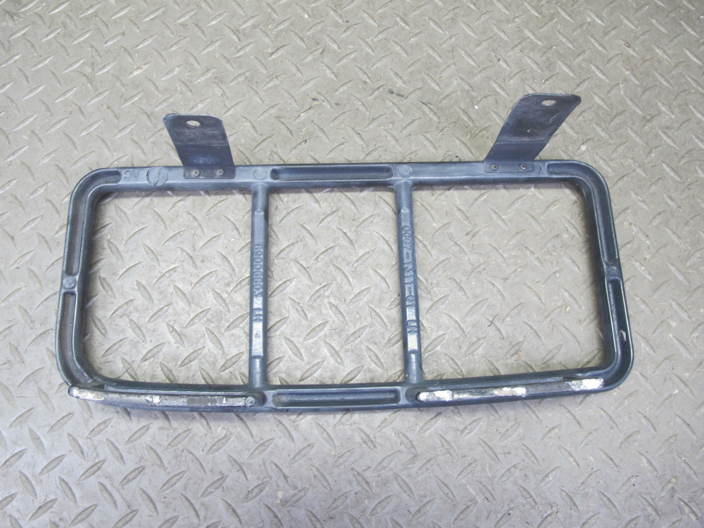 2003-2004 Hummer H2 Rear Left & Right Tail Light Guard Shield Molding Trim Set