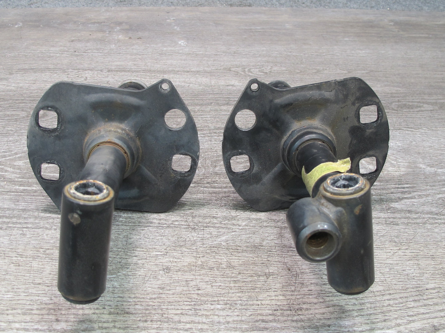 01-06 BMW E46 330ci Set of 2 Front Bumper Left & Right Shock Absorber OEM