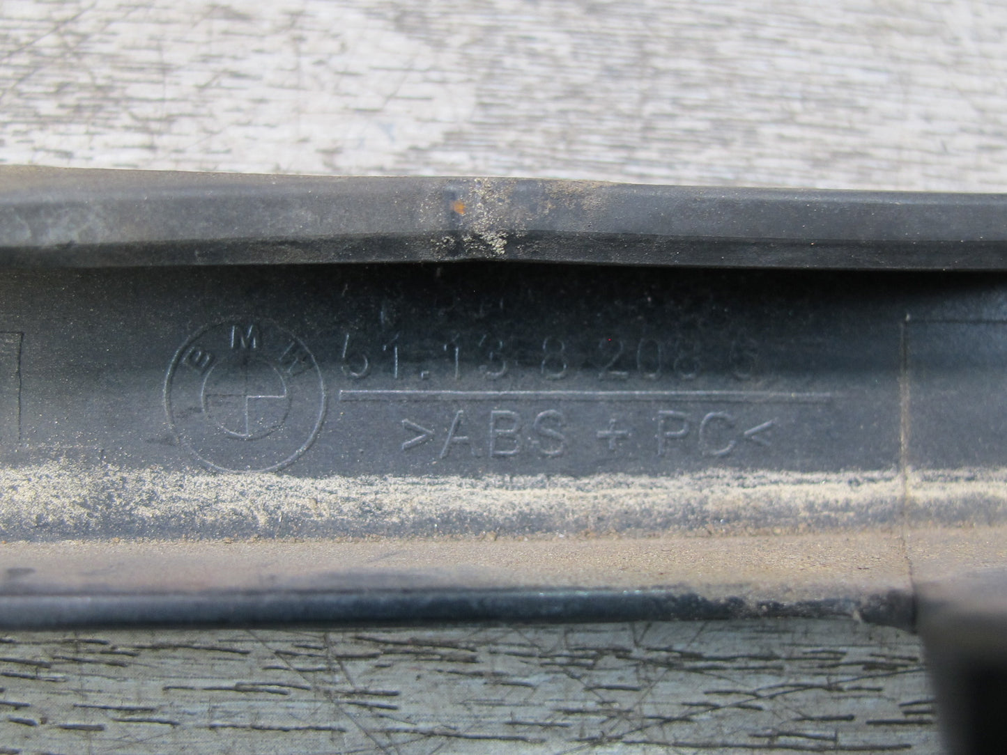 01-03 BMW E46 330ci M3 Coupe Conv Front Right Left Lower Headlight Trim Set OEM