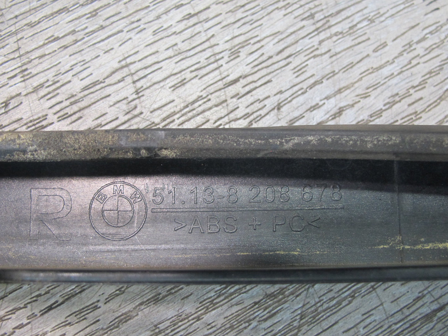 01-03 BMW E46 330ci M3 Coupe Conv Front Right Left Lower Headlight Trim Set OEM