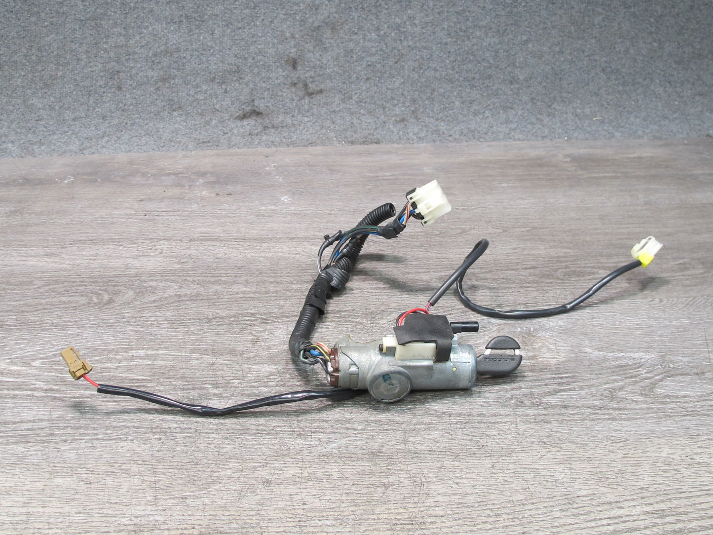 90-93 Nissan Z32 300ZX Coupe A/T Ignition Door Glove Trunk Lock KEY Set OEM