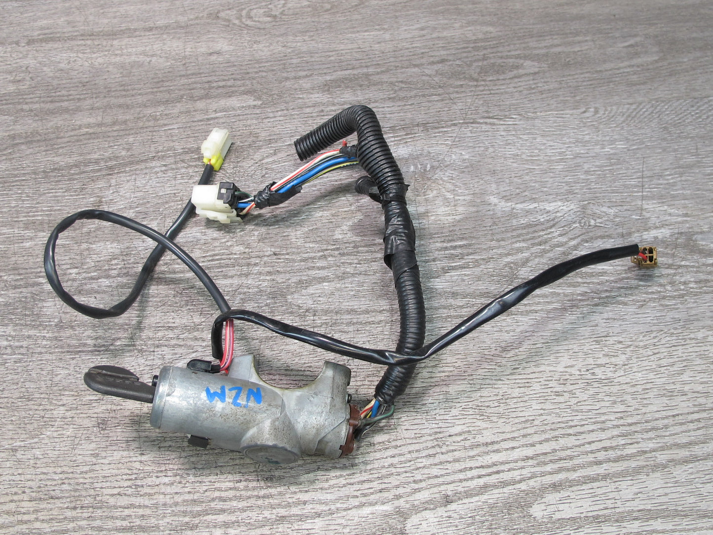 90-93 Nissan Z32 300ZX Coupe A/T Ignition Door Glove Trunk Lock KEY Set OEM