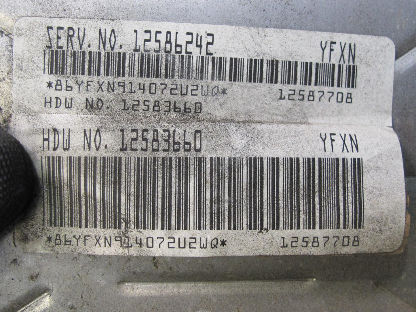 2004 Hummer H2 6.0L V8 LQ4 4WD Engine Computer ECU ECM Control Module Unit