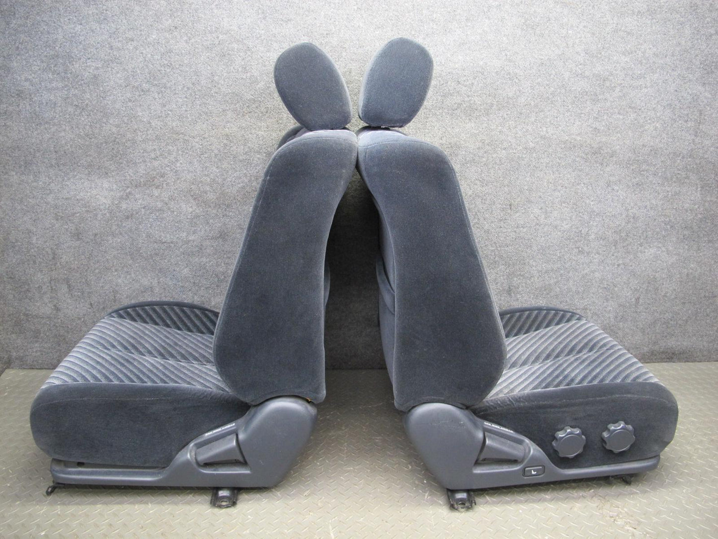 96-98 Toyota MARK2 JZX100 Tourer Front & Rear Cloth Seat Set 37k Miles OEM