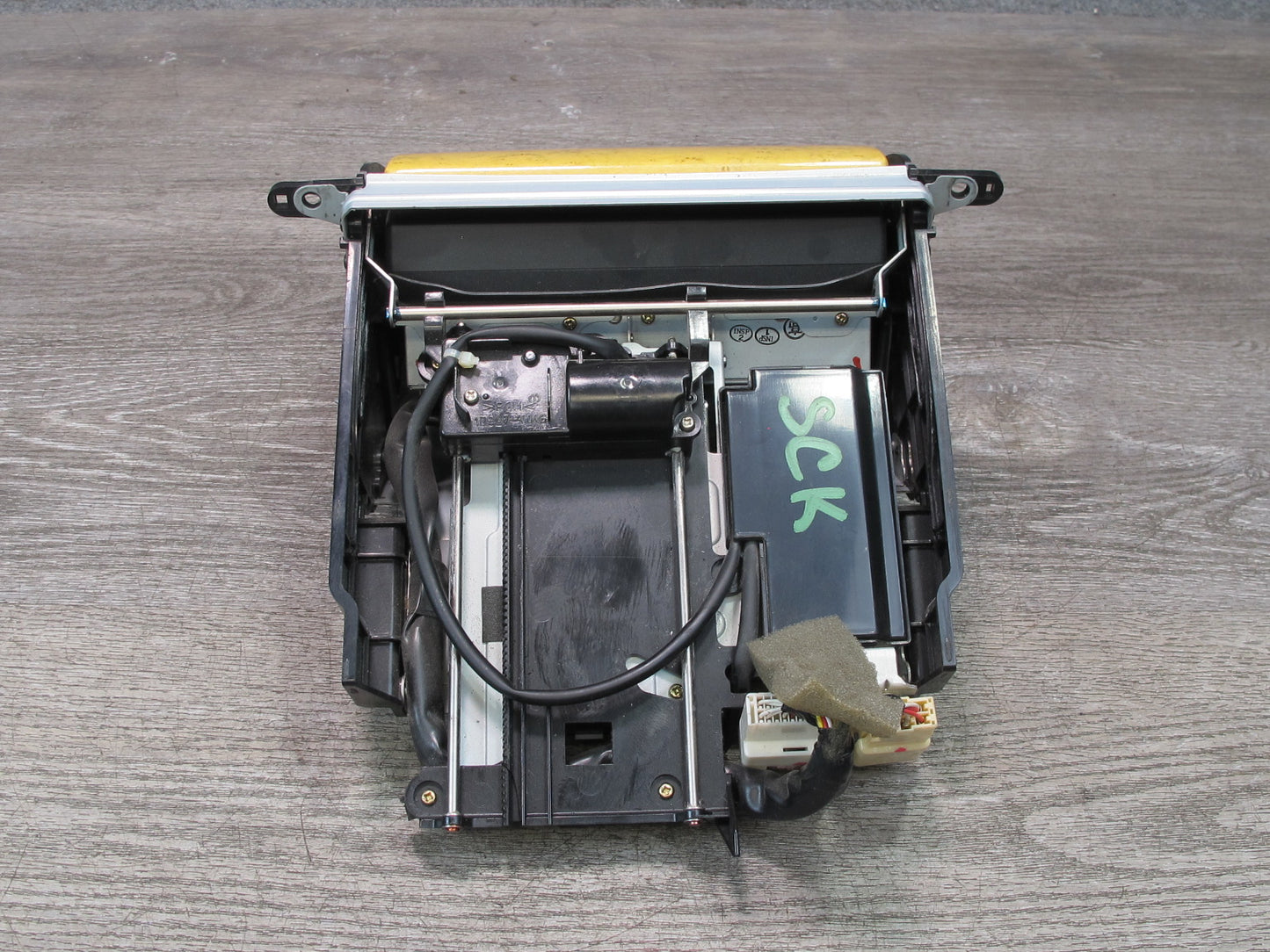 03-05 Lexus SC430 Navigation Information Screen Display w Mount & Wood Trim OEM