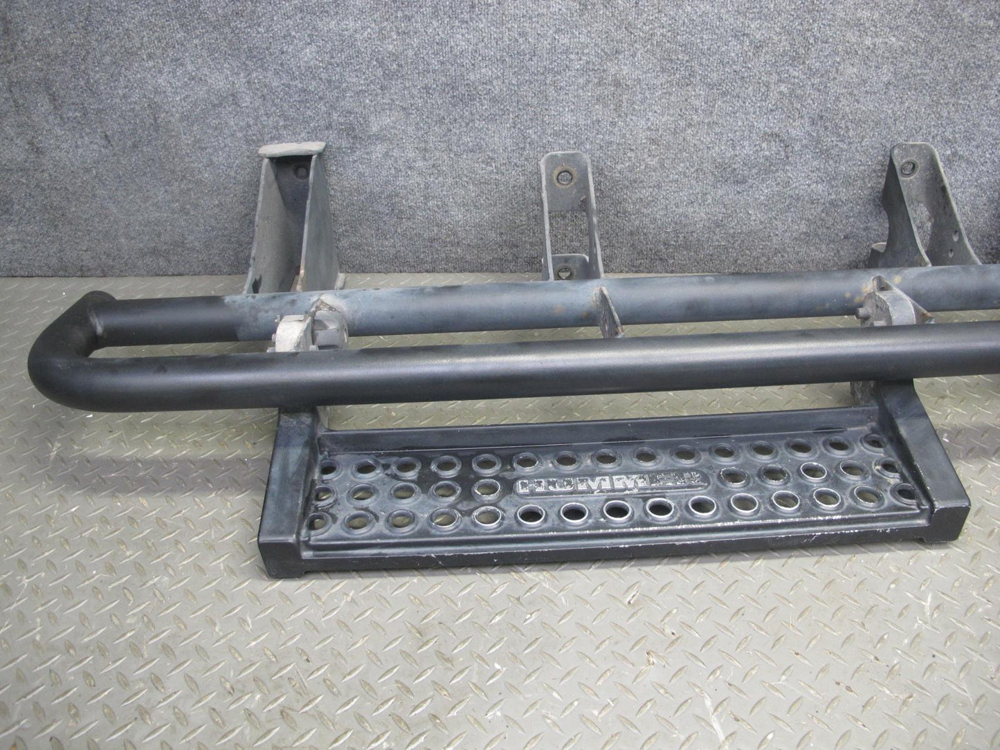 03-09 Hummer H2 Front Left & Right Side Running Board Rocker Guard Shield Set