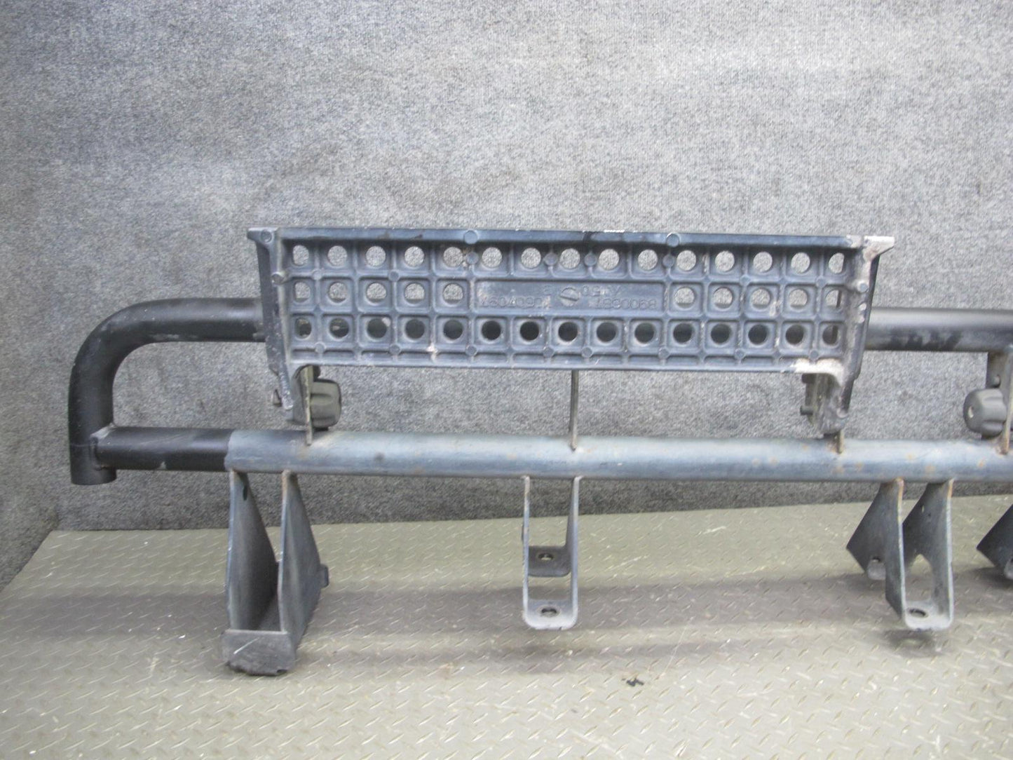 03-09 Hummer H2 Front Left & Right Side Running Board Rocker Guard Shield Set