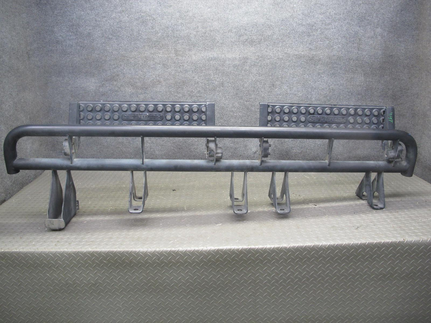 03-09 Hummer H2 Front Left & Right Side Running Board Rocker Guard Shield Set