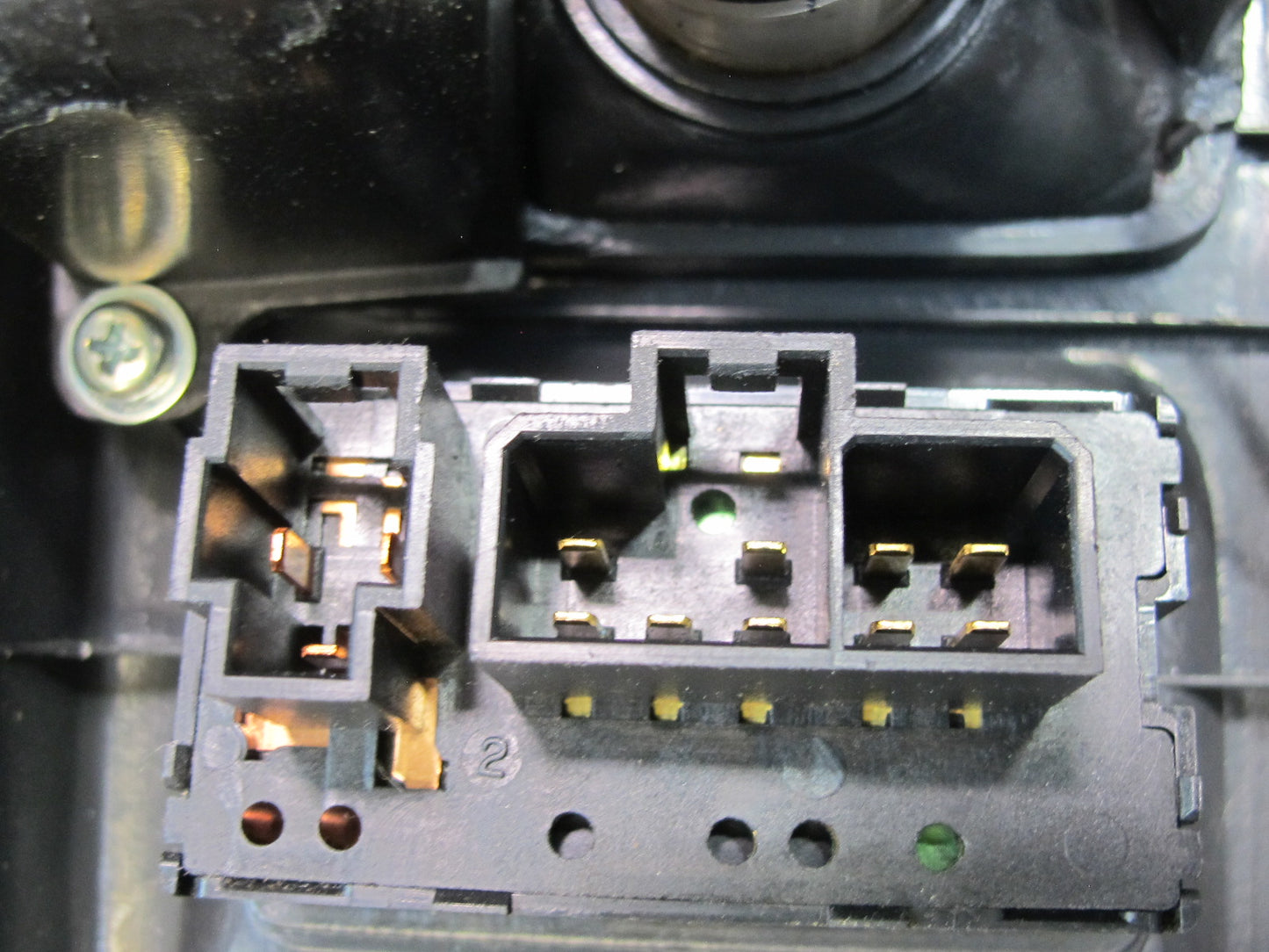 90-96 Nissan Z32 300ZX Turbo Center Console Shifter Storage Trim w Switches OEM