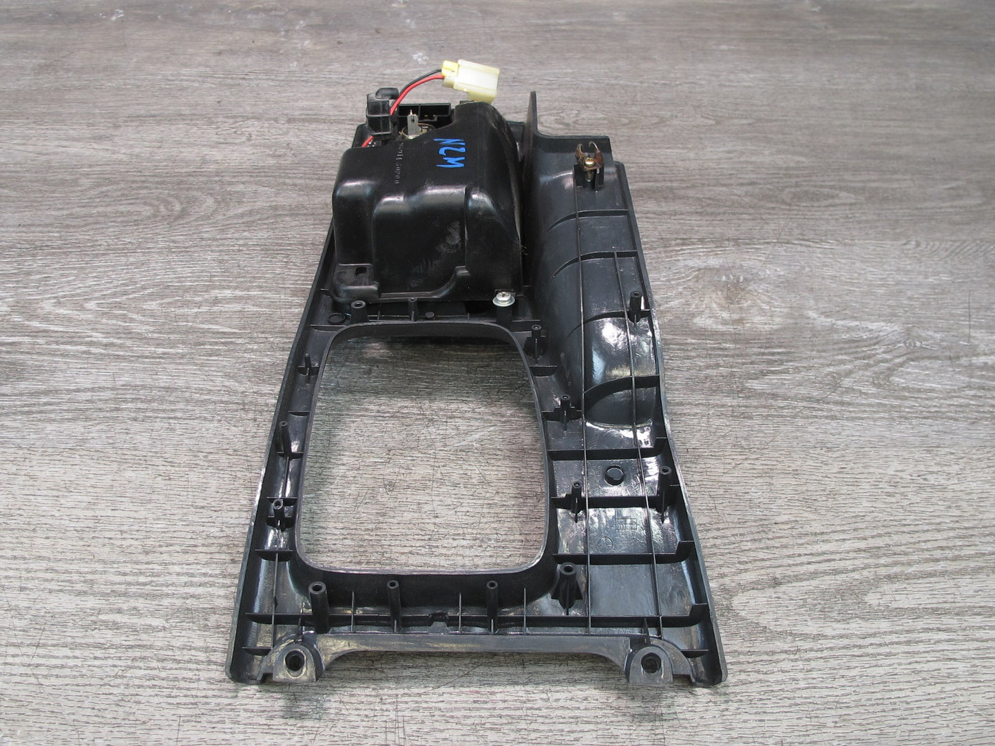 90-96 Nissan Z32 300ZX Turbo Center Console Shifter Storage Trim w Switches OEM
