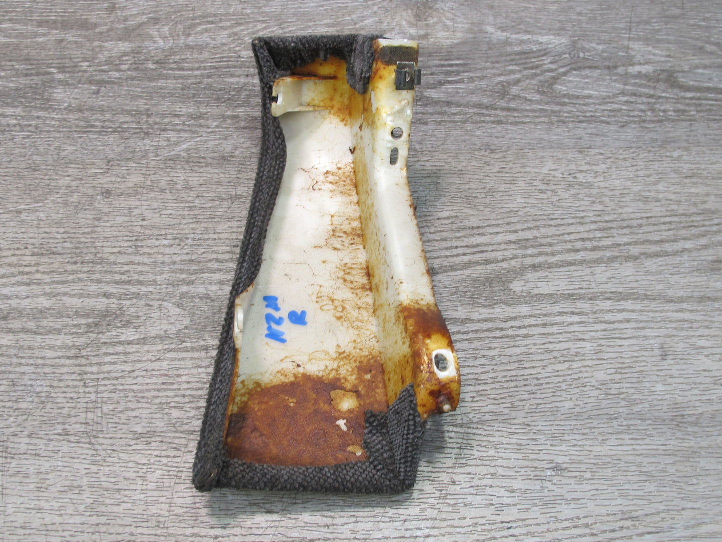 90-93 Nissan Z32 300ZX Glove Box Side Trim Cover Gray OEM