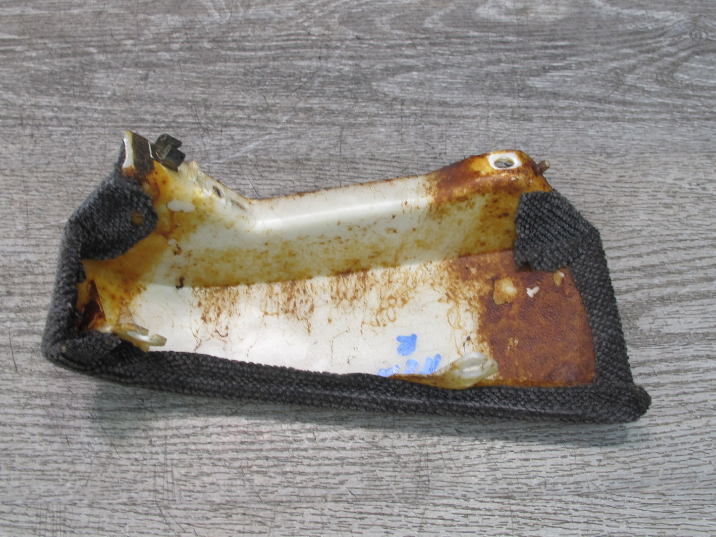 90-93 Nissan Z32 300ZX Glove Box Side Trim Cover Gray OEM