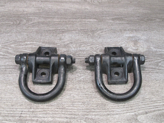 2003-2009 Hummer H2 Rear Bumper Left & Right Side TOW Hook Set