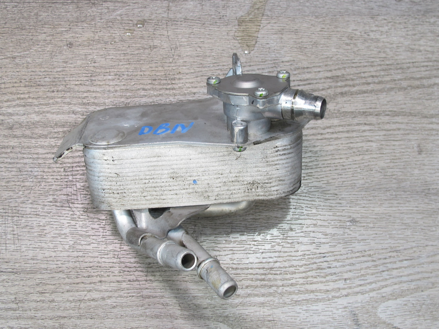 08-13 BMW E82 E88 135i N54 Engine Oil Cooler Heat Excahnger OEM