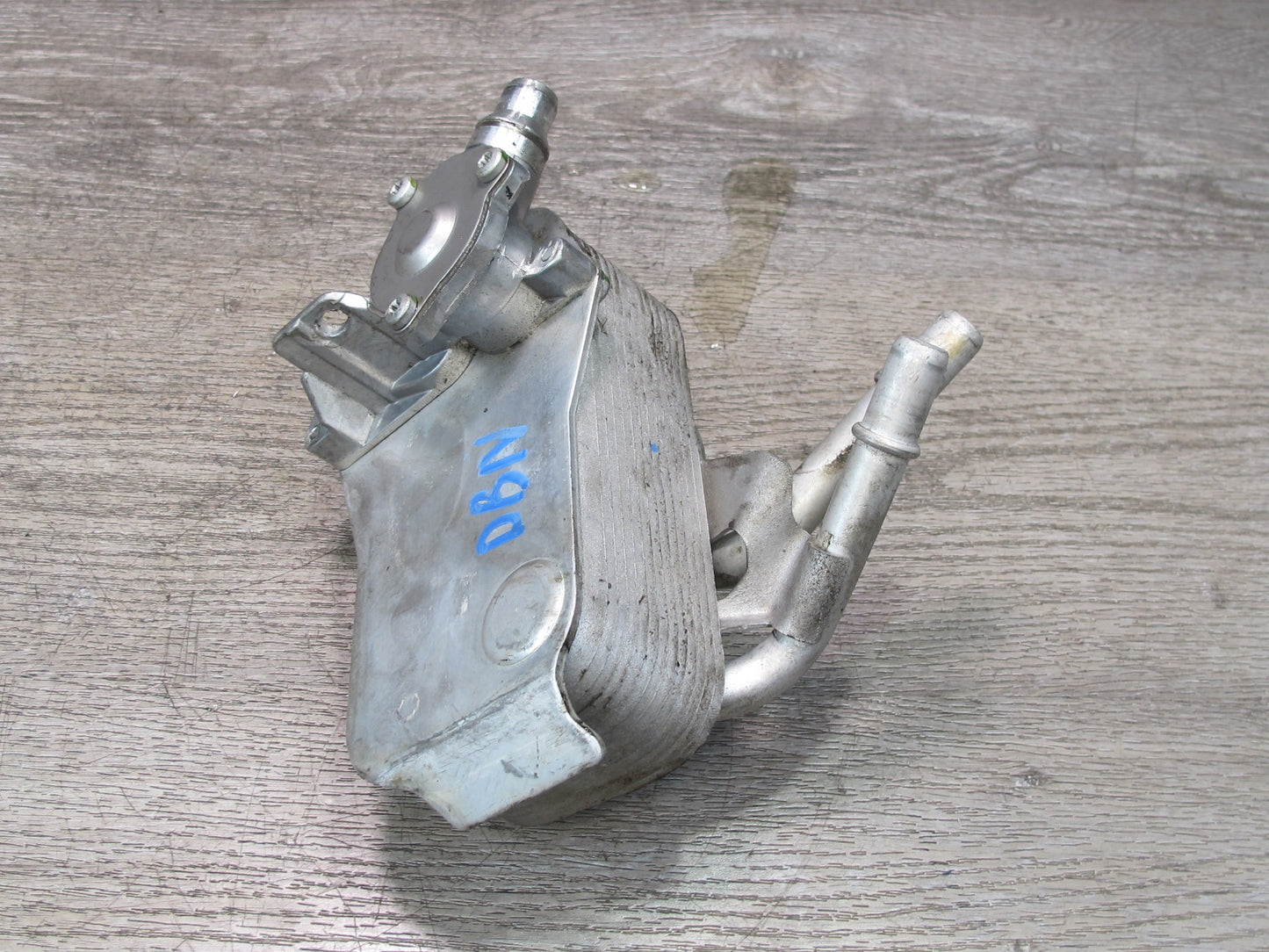 08-13 BMW E82 E88 135i N54 Engine Oil Cooler Heat Excahnger OEM