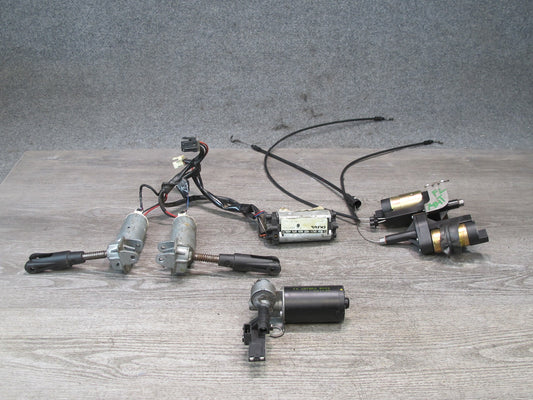 2003-2007 Hummer H2 Front Left Driver Side Seat Lower Frame Lumbar Motors Set