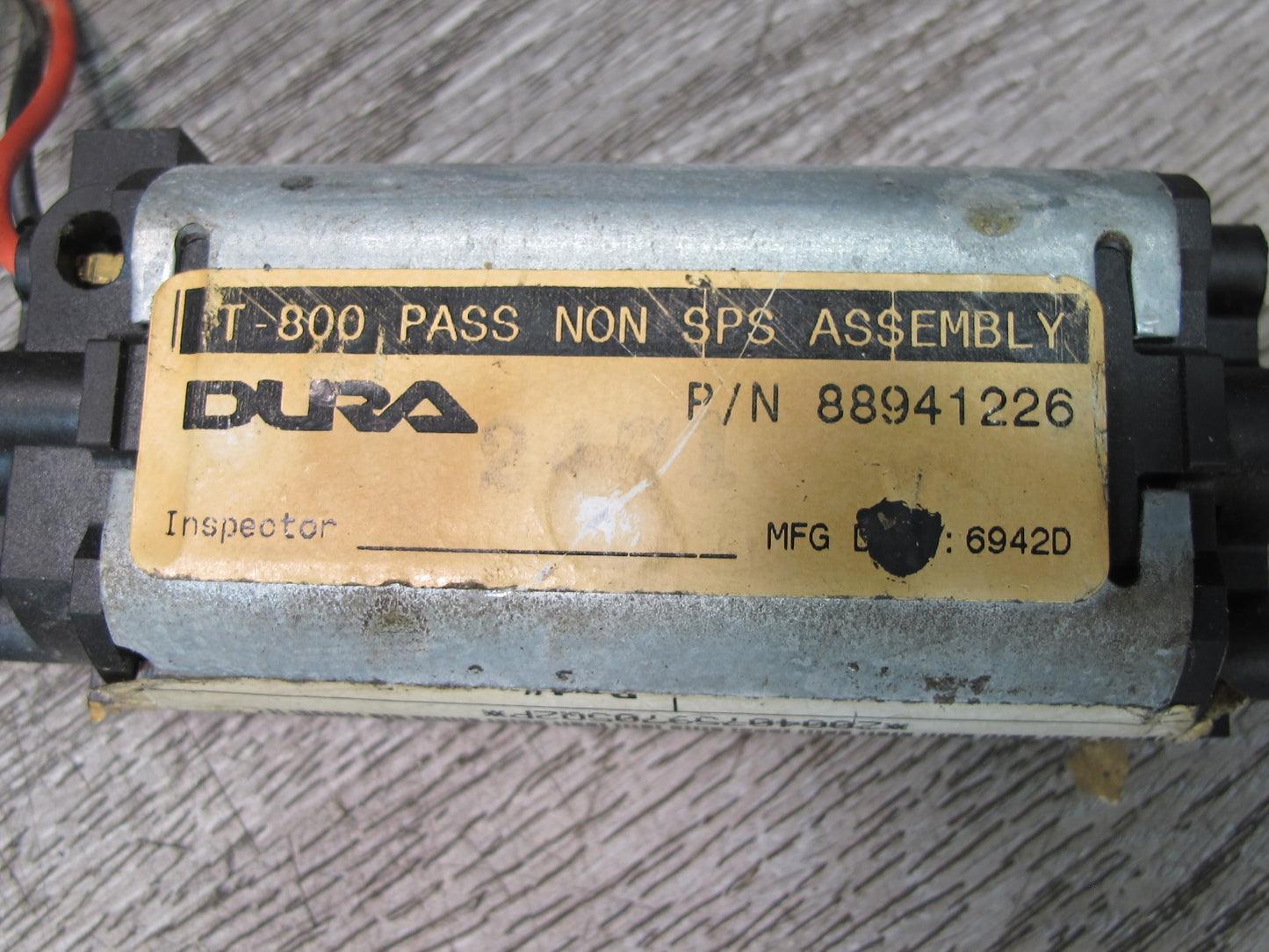 2003-2007 Hummer H2 Front Right Pass Side Seat Lower Frame Lumbar Motors Set