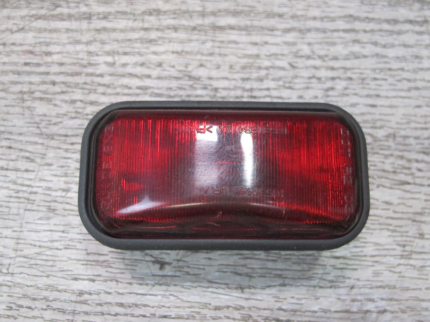 2003-2009 Hummer H2 Rear Upper Roof Clearance Marker Light Lamp Set of 3