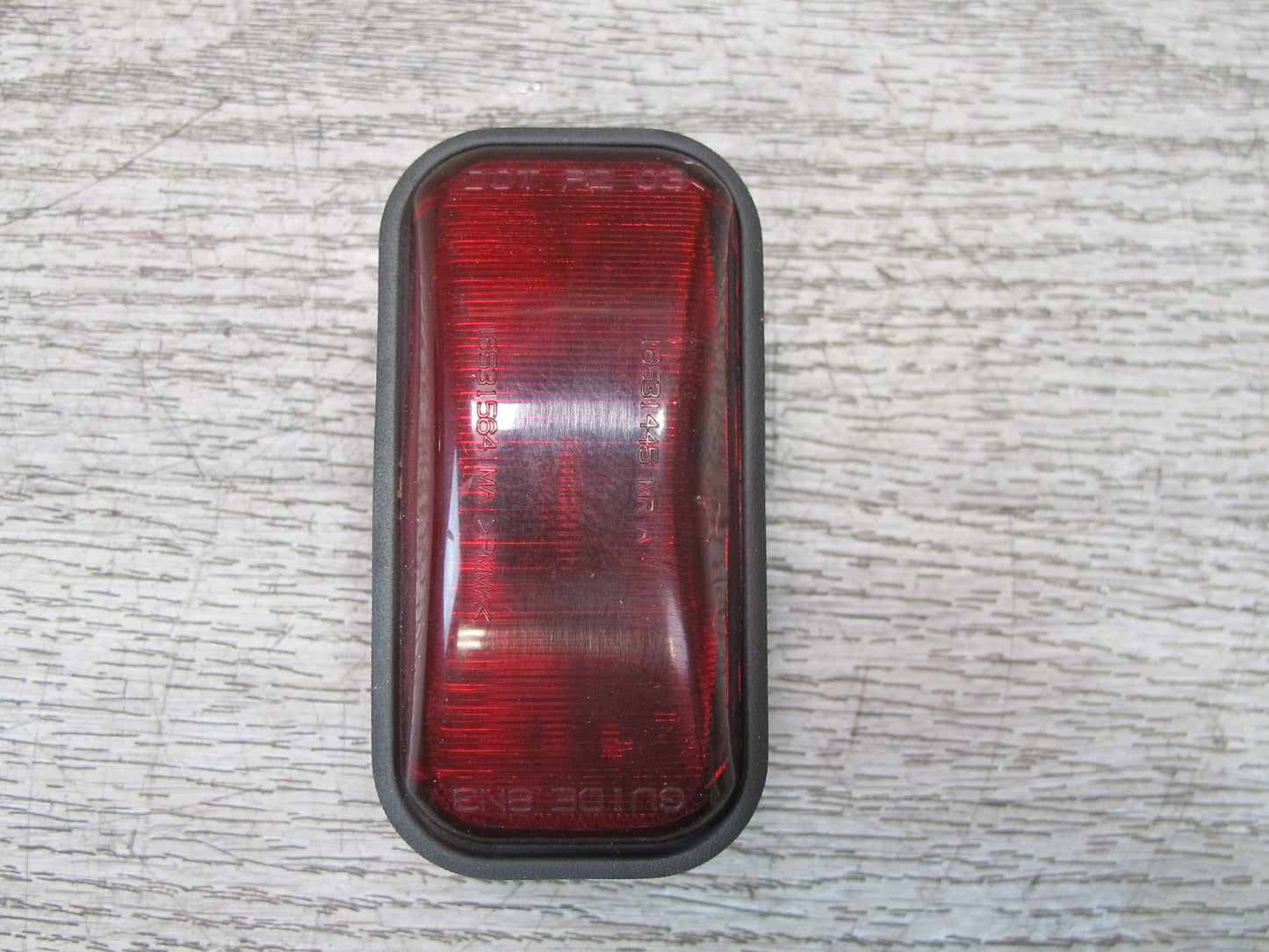 2003-2009 Hummer H2 Rear Upper Roof Clearance Marker Light Lamp Set of 3