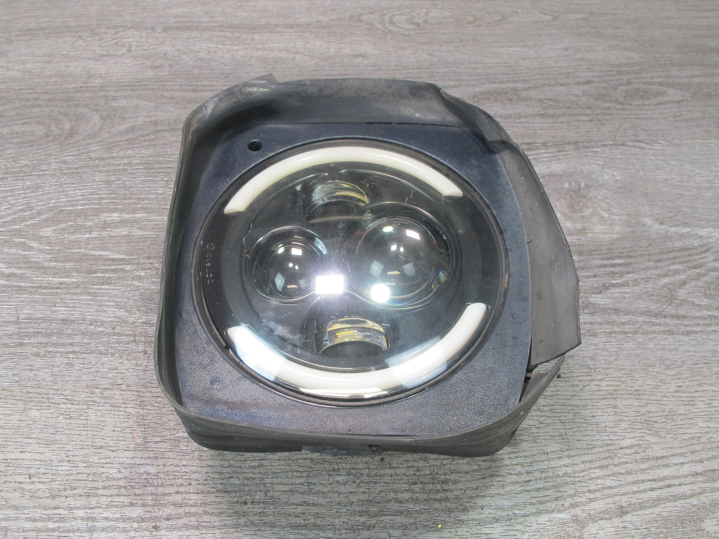 2003-2009 Hummer H2 Front Left & Right Side LED Headlight Lamp Set of 2